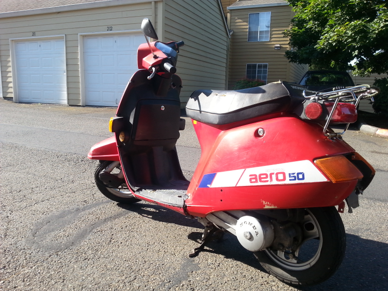 Illustration for article titled 1985 Honda Aero 50: The Oppositelock Review